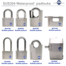 MOK LOCK W32/50WF Stainless Steel Shackle Protected Security Outdoor Padlock